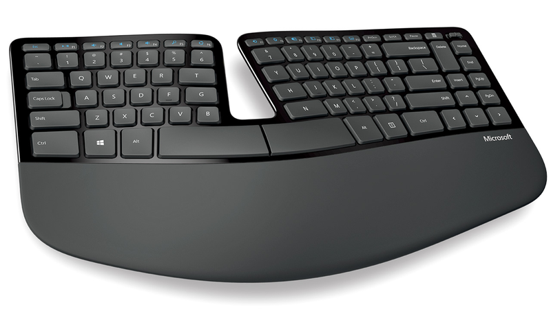 Illustration for article titled Microsoft's Sculpt Ergonomic Keyboard Is Easy on Wrists and Eyes Alike